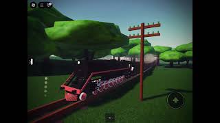 Me In The Biggest Loco In Beansburg Narrow Gauge Railway