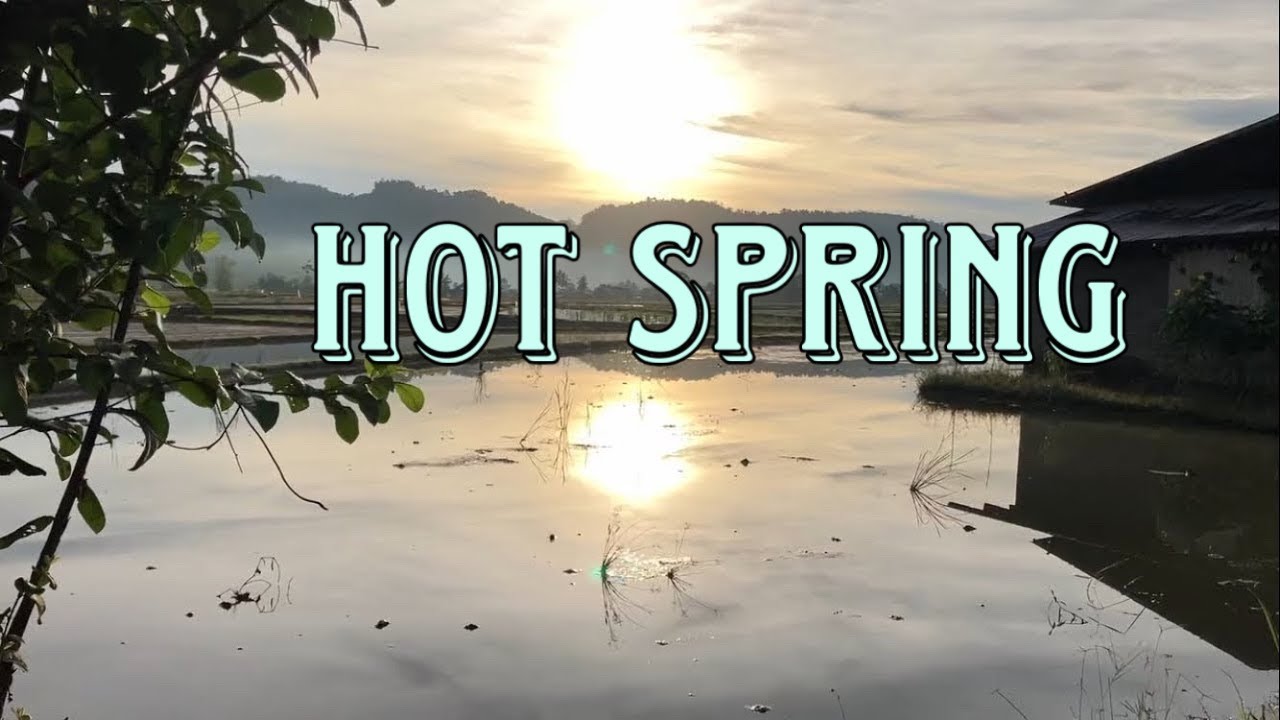 Life in the province..naligo kami sa hot spring at mga kaganapan sa aming bahay