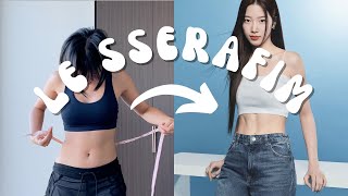 I Tried LE SSERAFIM Workout Routine for 1 MONTH | Honest Review ⭐️