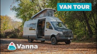 Vanna EK5 Pop Top Camper Van | Sprinter 170 Ext | Drive 5 Sleep 5