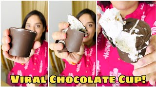PASS or FAIL?? | Making MOST VIRAL CHOCOLATE CUP 😋🍫