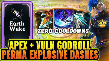 NEW Earthwake Buffs: Godroll Apex/Vulnerability Build - Infinite Dashes | League Arena Gameplay