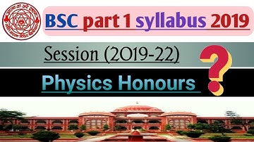Lnmu BSC part-1 physics honours syllabus 2019 || by study with kumar keshav