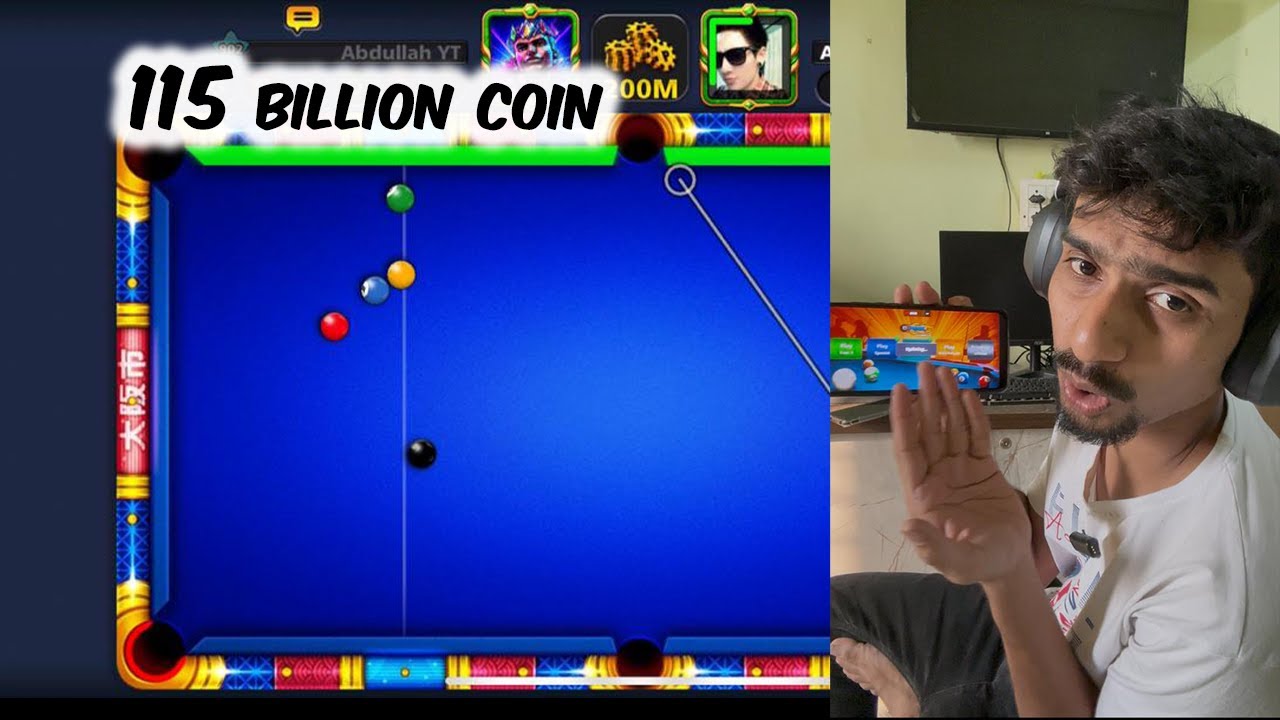 115 Billion coin done in 8 ball pool