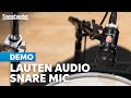 Lauten audio snare mic malleable sound shaping  detailed fet capture