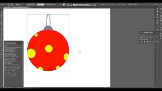Уроки по Adobe Illustrator(векторная графика)Новогодние шары.Lessons on Adobe Illustrator screenshot 5