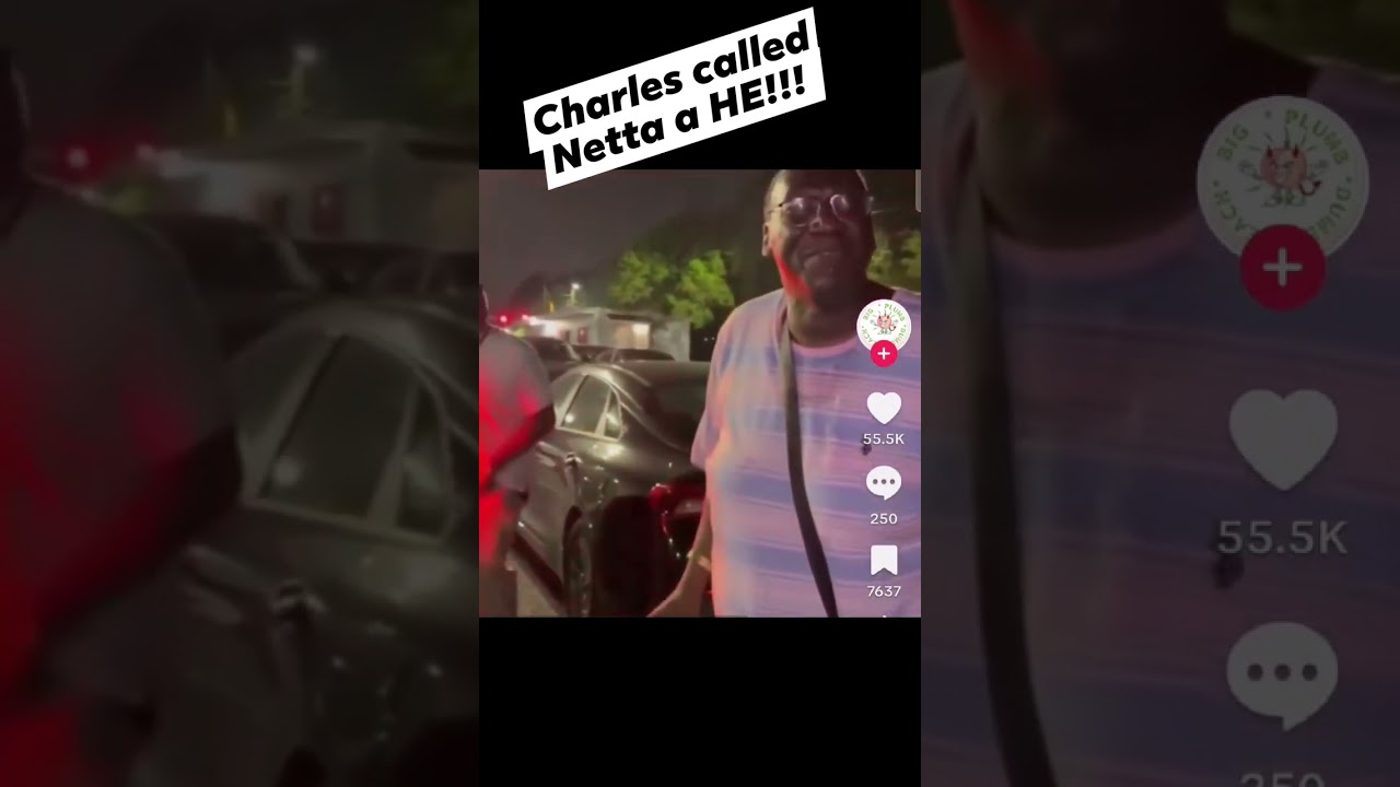 Tiktok Couple Charles calls Netta a "HE" 
