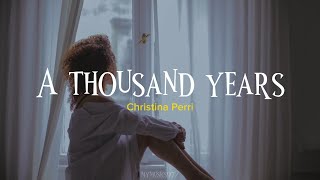 A thousand years - Christina Perri ( speed up ) with lyrics