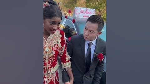 Viral Video Of Chinese Man Mistreating His Young Beautiful African Wife On Their Wedding Day