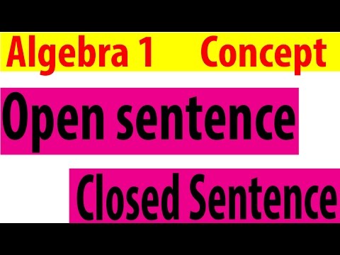Video: Ce este o propoziție numerică închisă?