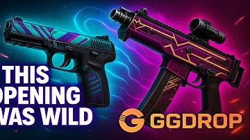 CS2 Case Opening | I Got Five-SeveN Hybrid and StatTrak SG 553 Triarch Skins at GGDrop