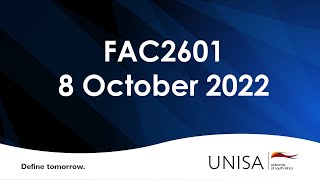 FAC2601