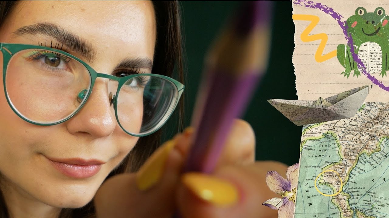 zaśniesz w 5 minut, a ja zrobię na Twojej twarzy kolaż 🖍️🎨 osobista uwaga bardzo blisko kamery ASMR