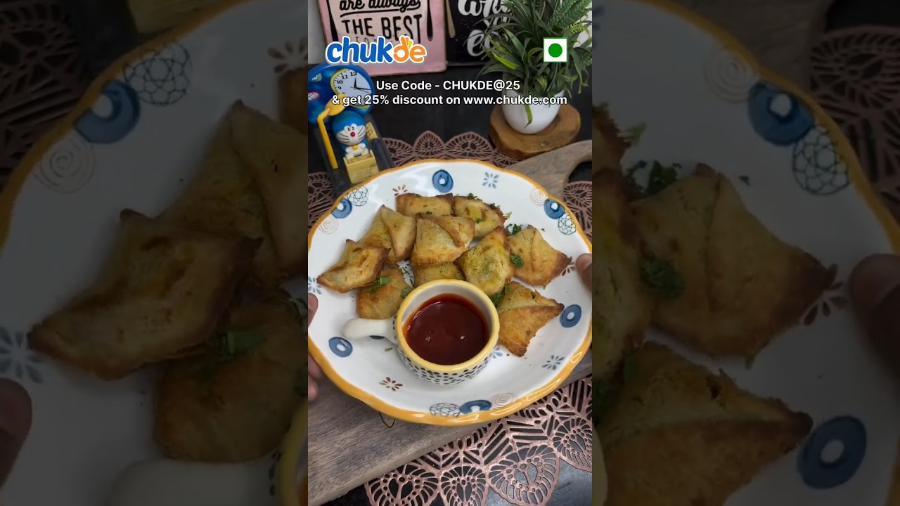 Crispy Bread Samosa | Quick Tea-Time Snack!