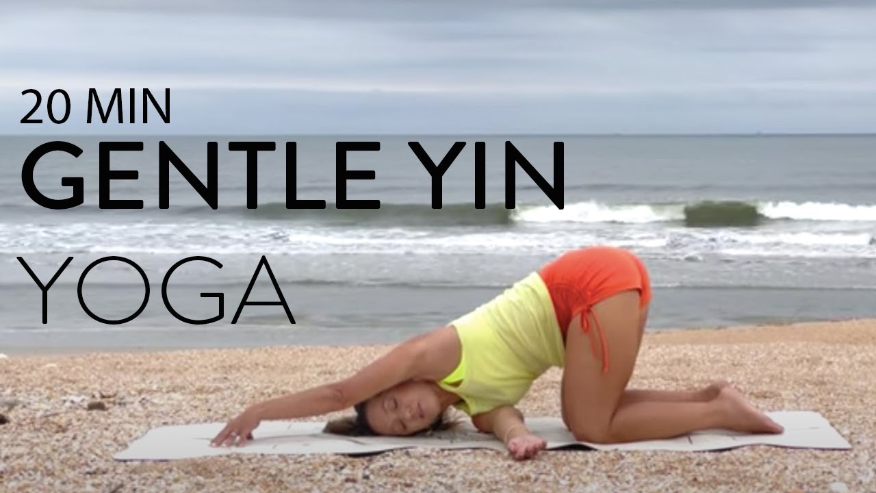 ⁣20 Minute Gentle Yin Yoga — Relax and Release Stress, Restore and Feel Good