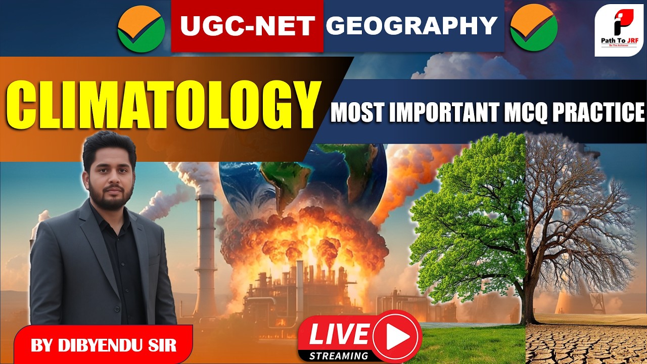 UGC-NET Geography  Climatology MCQ Practice  Most Important Questions  Path To JRF