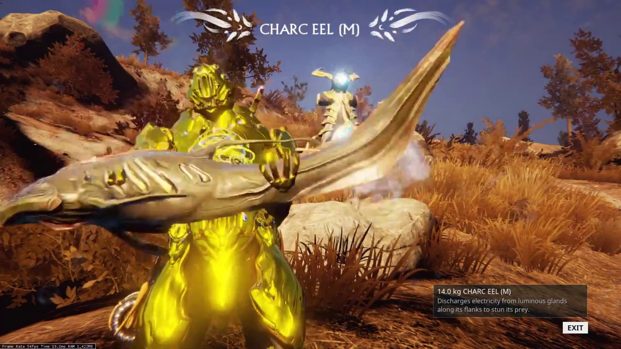 Fishing in Warframe 