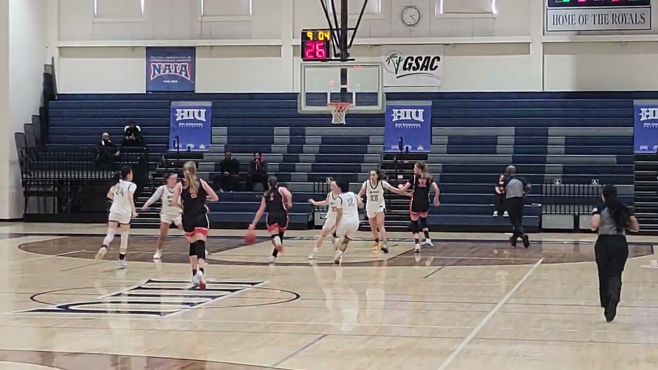 Grace College IN vs Hope International. Women's basketball. GSAC. Crossroads. NAIA. (December 2025)