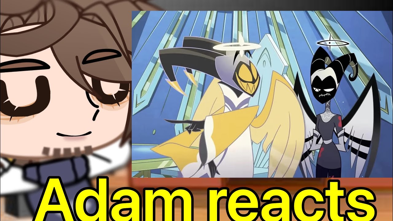 Adam reacts to lute and himself |Hazbin Hotel|