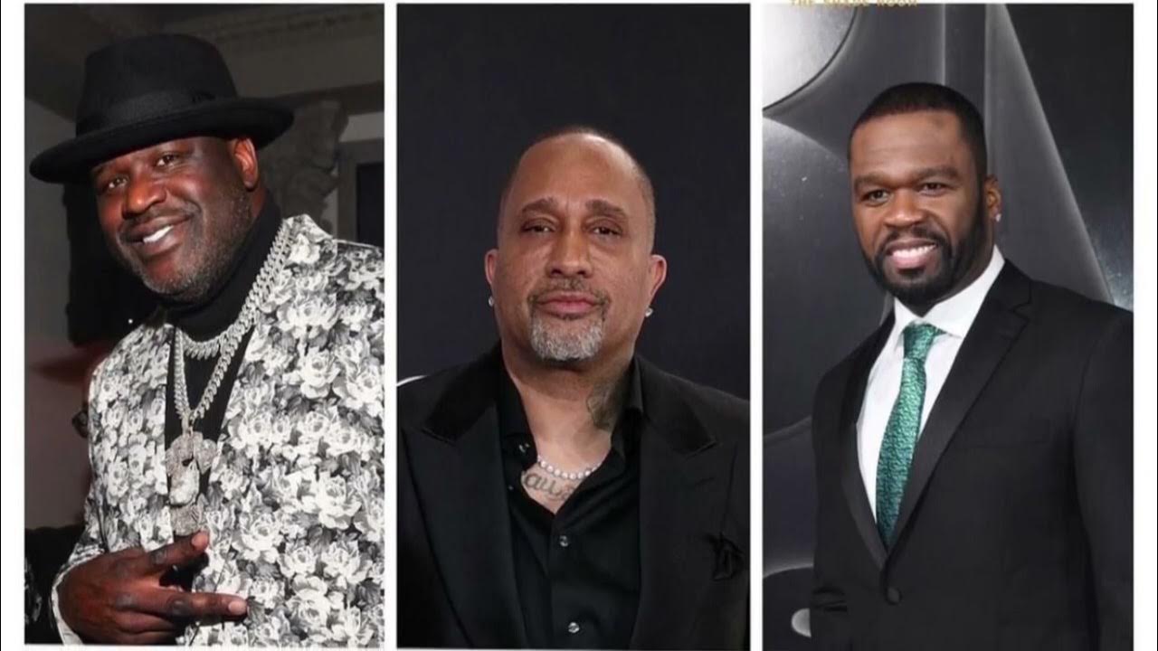 SHAQ, KENYA BARRIS & 50 CENT team up to buy BET - YouTube