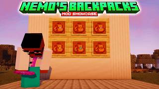 Minecraft: Nemo's Backpacks Mod | Minecraft Mod Showcase