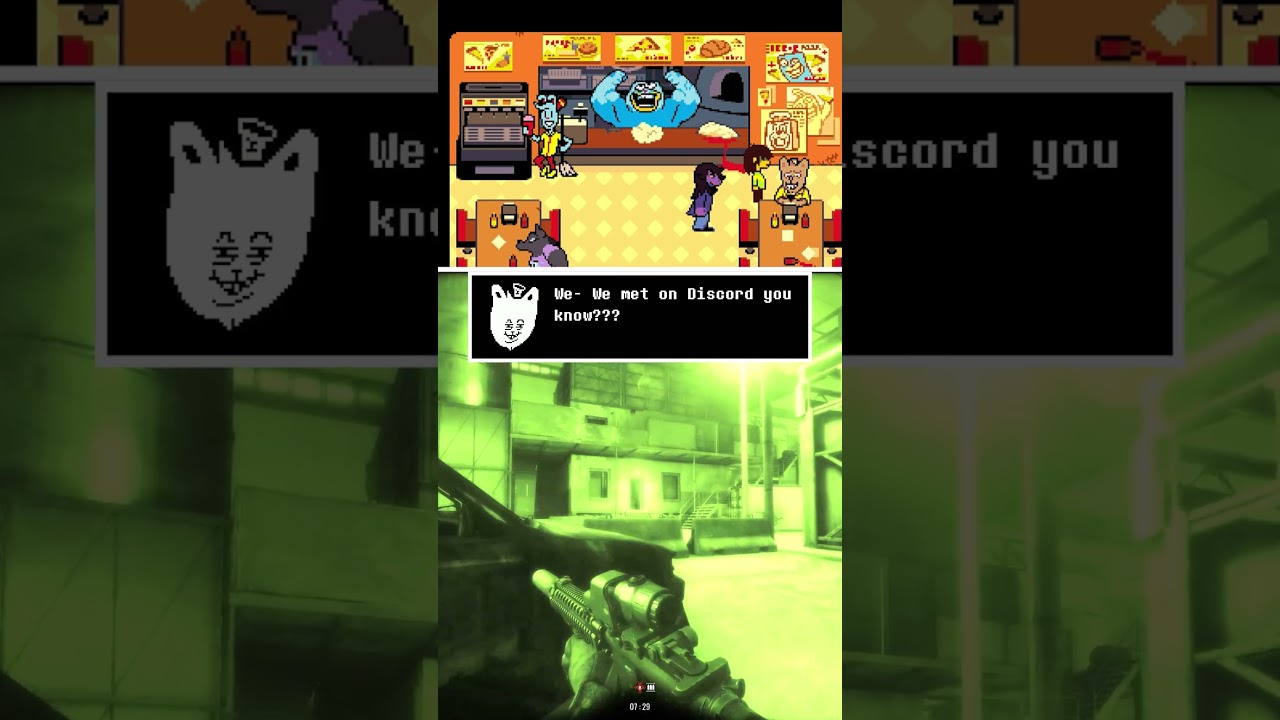 Burgerpants had to change his name! #gaming #funny #meme #deltarune #undertale  #deltarunememe