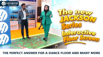 "Interactive LED Floor Screen: The Ultimate Dance Floor & Beyond!" | Jackson Series | 2024