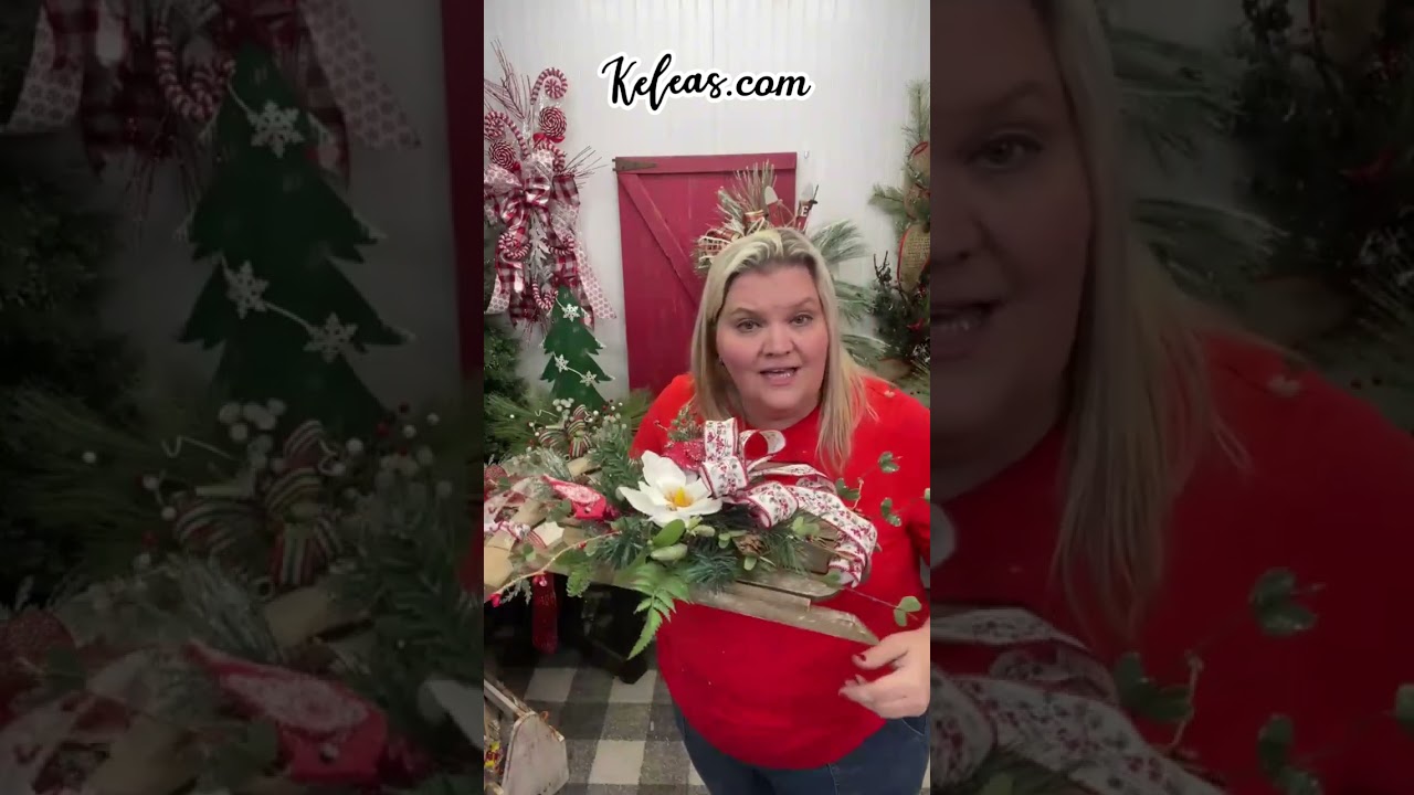 🛷✨ Magnolia Cardinal Sled Kit – A Festive Favorite! ✨🛷