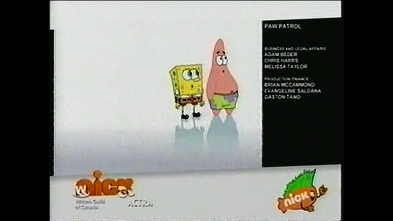 Nickelodeon Split Screen Credits Error (July 14, 2016)