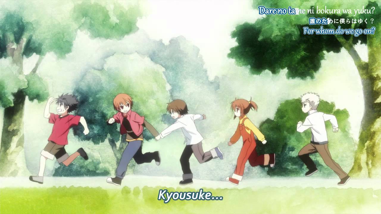 (Ep9 Kengo End) Little Busters! Refrain Song For Friends (By Rita