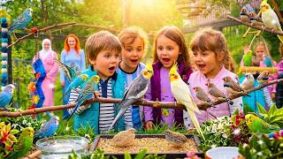 20 Kindergarteners Visit My Aviaries | Rare Golden Chick Hatching