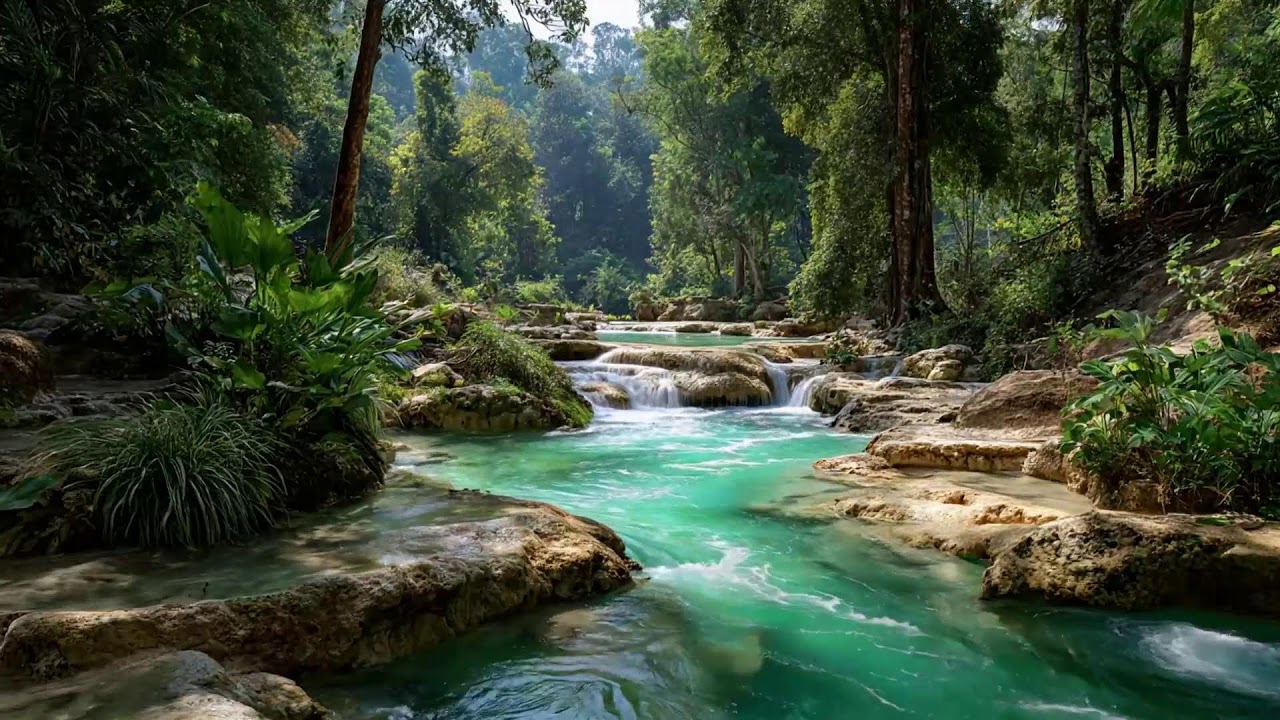 Peaceful River Flow Sleep Sounds Supporting Calm and Stable Sleep