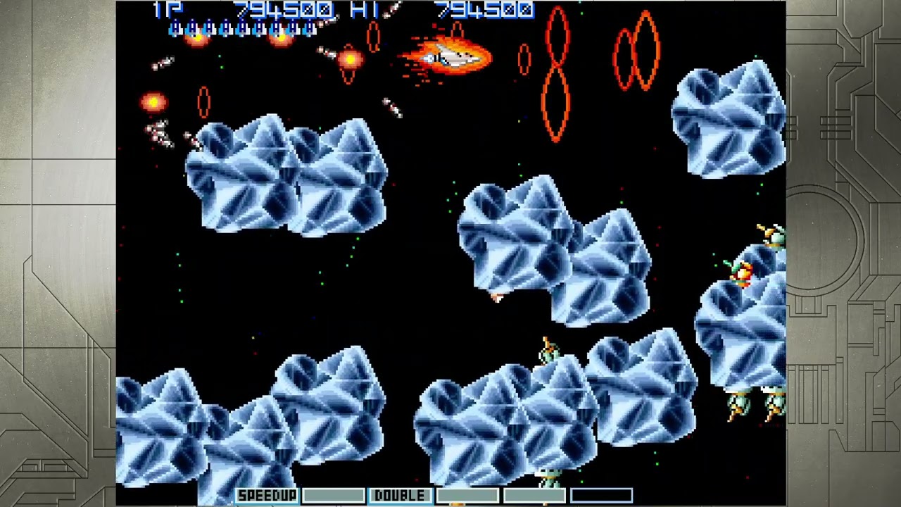 Vulcan Venture (海外版グラディウスII) 4-F 2周目プレイ