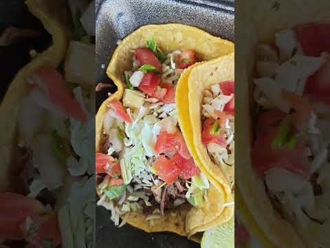 Video thumbnail: carne asada, barbacoa and pollo. Scottsdale with the next level street tacos #foodie #tacos #taco