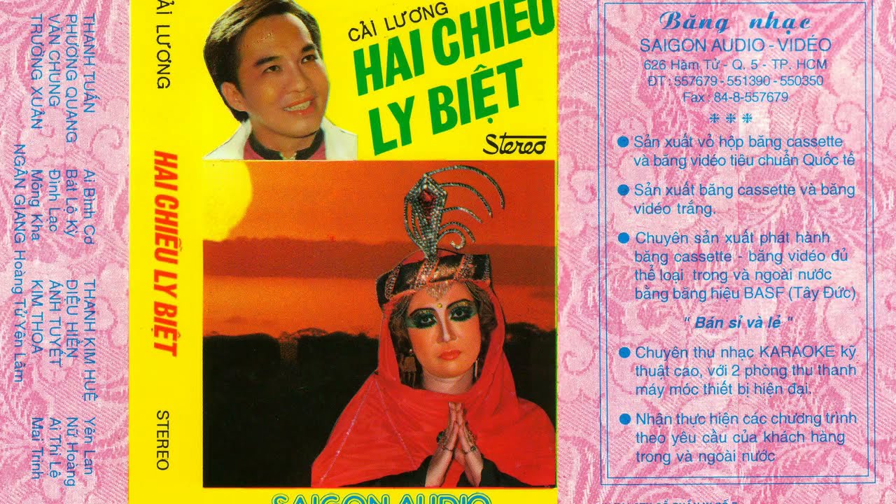 CẢI LƯƠNG HAI CHIỀU LY BIỆT. Thanh Tuấnft. Thanh Kim Huệft. Phương Quang..