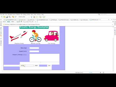 Mini Project - Kinetic Energy GUI SSCP 2333 (03)