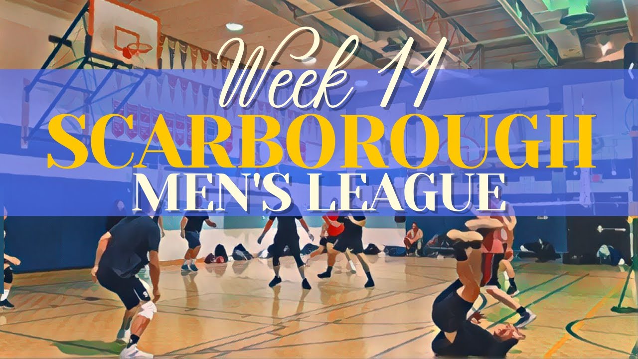 Scarborough Men's Volleyball League Highlights Regular Season Week 11