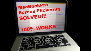 2025 - Macbook Pro Screen Flickering  SOLVED!!!