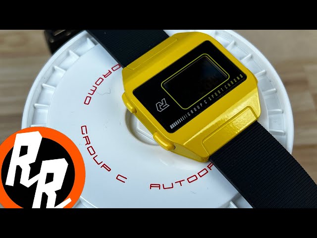 Autodromo Group C Digital Chronograph - YouTube