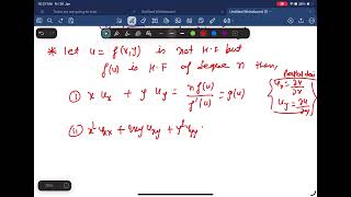 Day 9 gate mathematics homogeneous function and total derivative 
