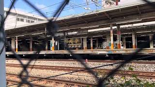 JR 東日本 E231系 1000番台 東海道線 発車➕E217系 横須賀線 入線