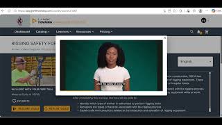 Rigging Safety for Construction TRAINING VIDEO ENGLISH