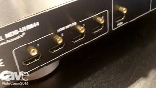 Infocomm 2016 Hdbaset Alliance Features Absolute Acoustics 4K Hdbaset Matrix Switcher
