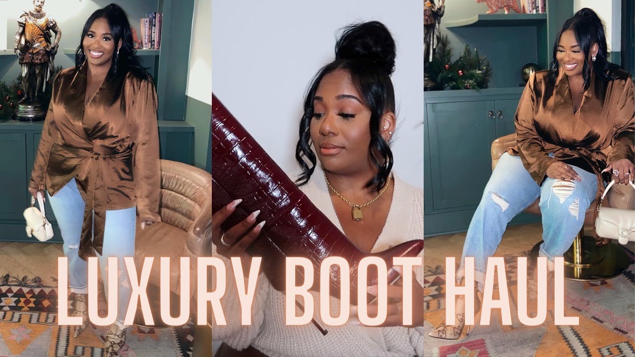 HUGE LUXURY BOOT HAUL! BLACK FRIDAY DEALS! | POCKETSANDBOWS