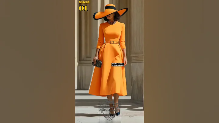 Elegant & Timeless Vintage Fashion for Mature Women Over 50 #FashionOver50 #MatureFashion #Moda