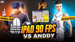 Friendly Match Against 90FPS IPad Player🔥✔️| ANDDY JOD