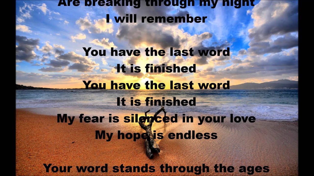 Last Word - Elevation Worship