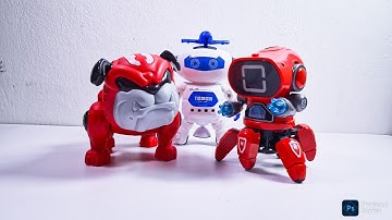 Unboxing Robot RC, Remote Control Robot, M VOICE Robot, Smart Robot Remote Control Dancing Robot