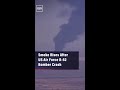 Smoke Rises After US Air Force B-52 Bomber Crash
