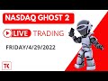 Live forex trading results and analysis, of the Nasdaq Ghost Platinum Version 2.0